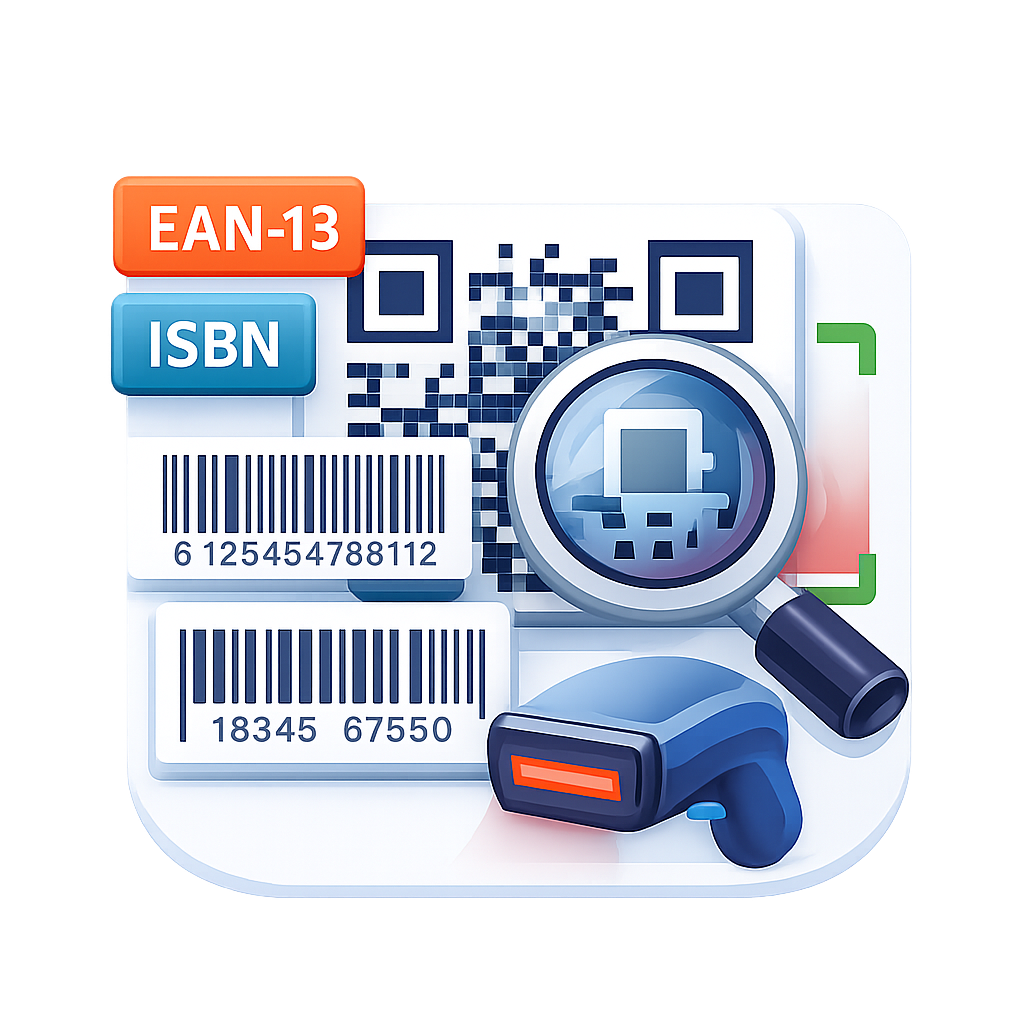 QR och streckkodsavkodare online